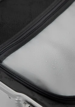 Zestaw małej i średniej walizki z aluminium><noscript><img width=